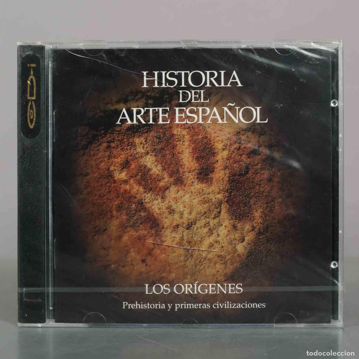 CDs de m&uacute;sica: CD-ROM Historia Del Arte Espa&ntilde;ol - Los Or&iacute;genes: Prehistoria Y Primeras Civilizaciones . PRECINTADO