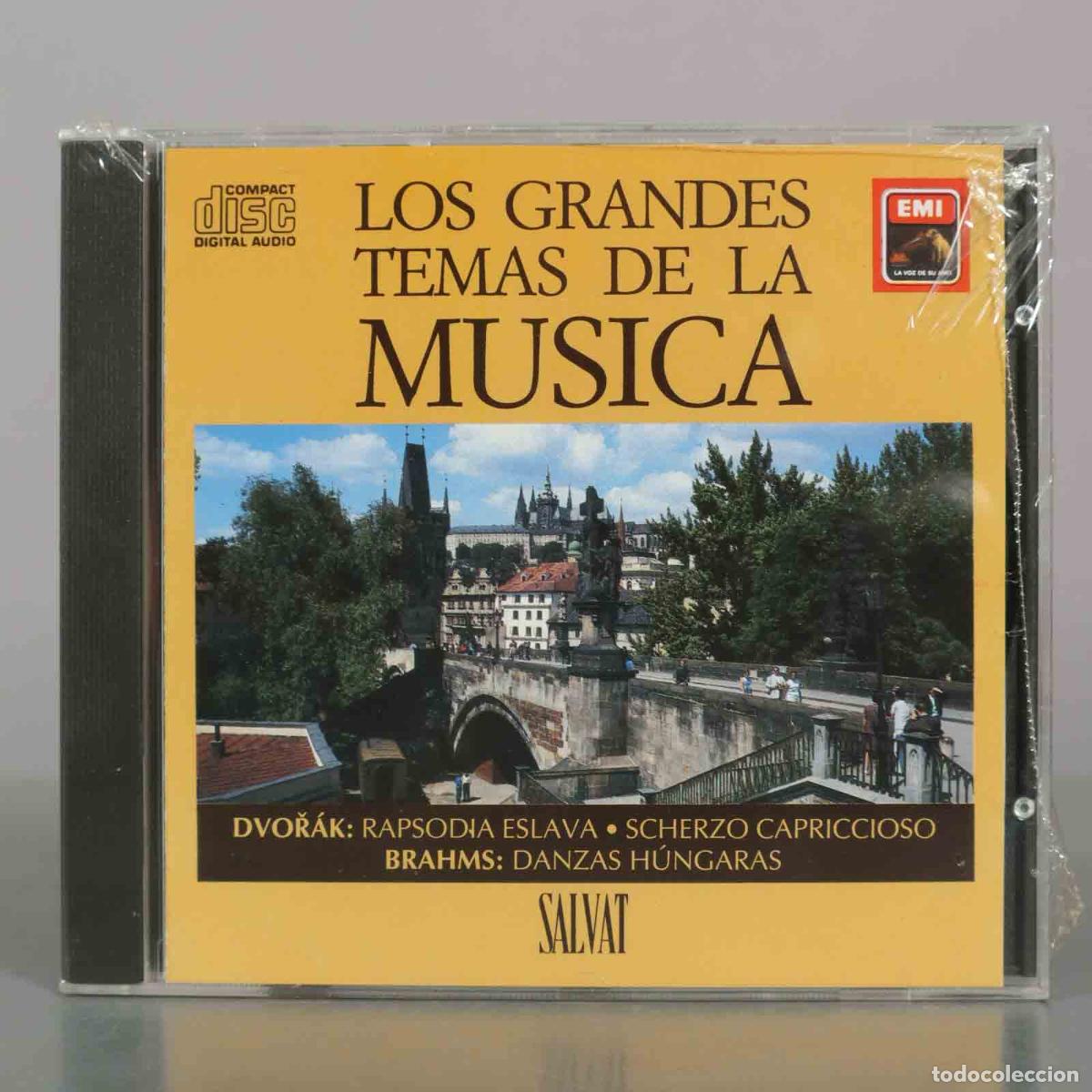 CDs de m&uacute;sica: CD. Los Grandes Temas de la Musica - Dvorak - Brahms - Salvat . PRECINTADO