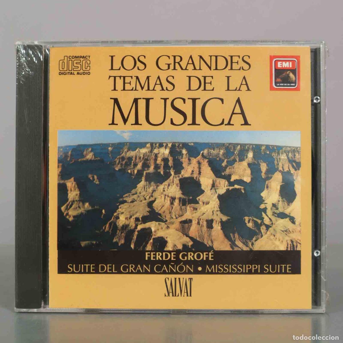CDs de m&uacute;sica: CD. Los Grandes Temas de la Musica - Ferde Grofe - Suite del Gran Ca&ntilde;on - Mississippi . PRECINTADO