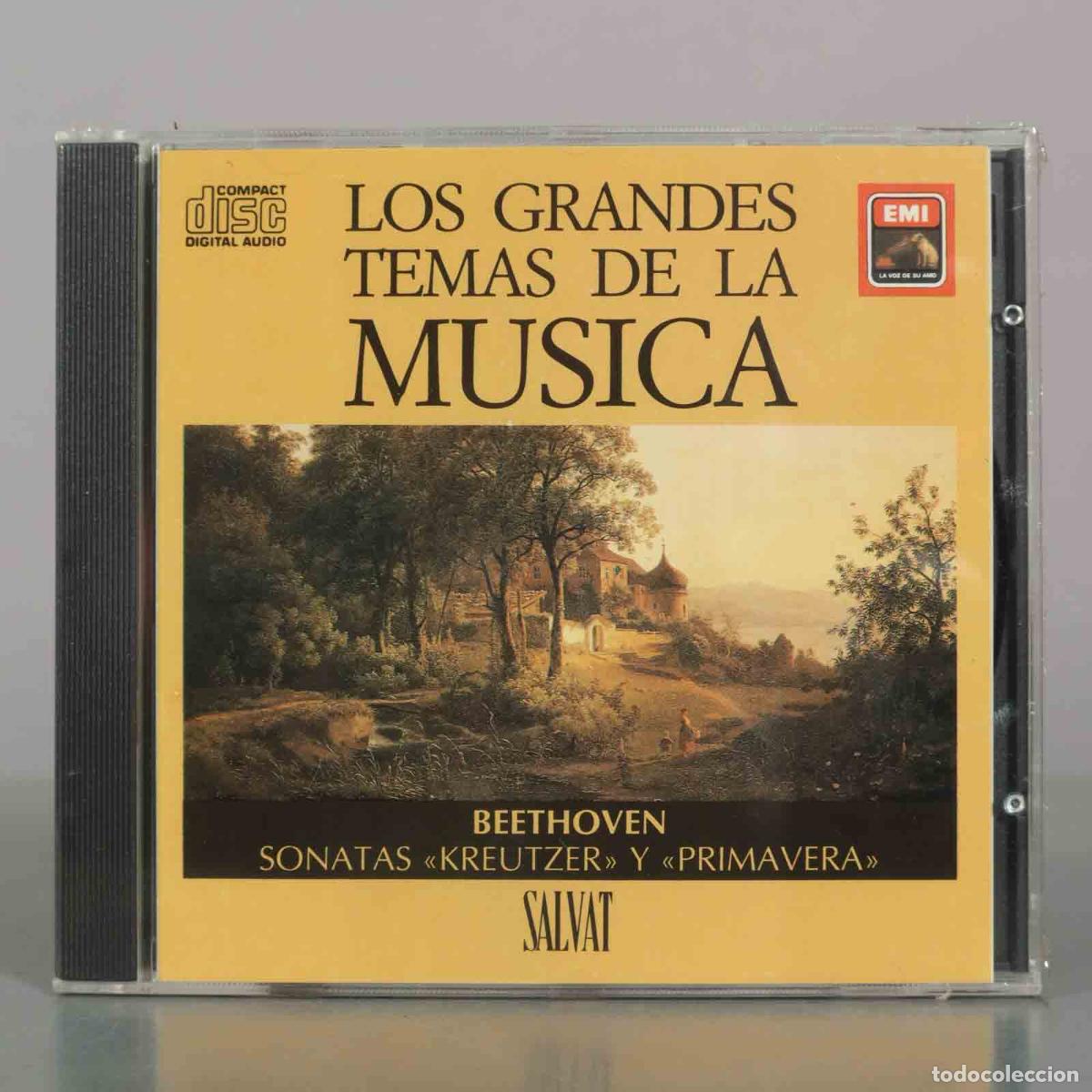CDs de m&uacute;sica: CD. Los Grandes Temas De La Musica - Beethoven - Sonatas Kreutzer Y Primavera - Salvat . PRECINTADO