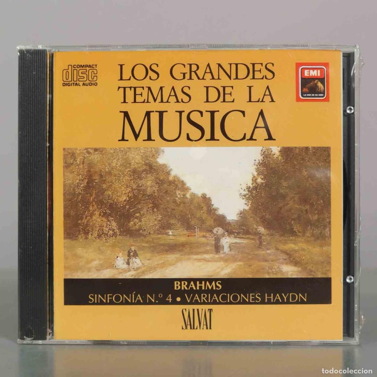 CDs de m&uacute;sica: CD. Los Grandes Temas de la M&uacute;sica - Brahms - Sinfon&iacute;a N.&ordm; 4 - Variaciones Haydn - . PRECINTADO