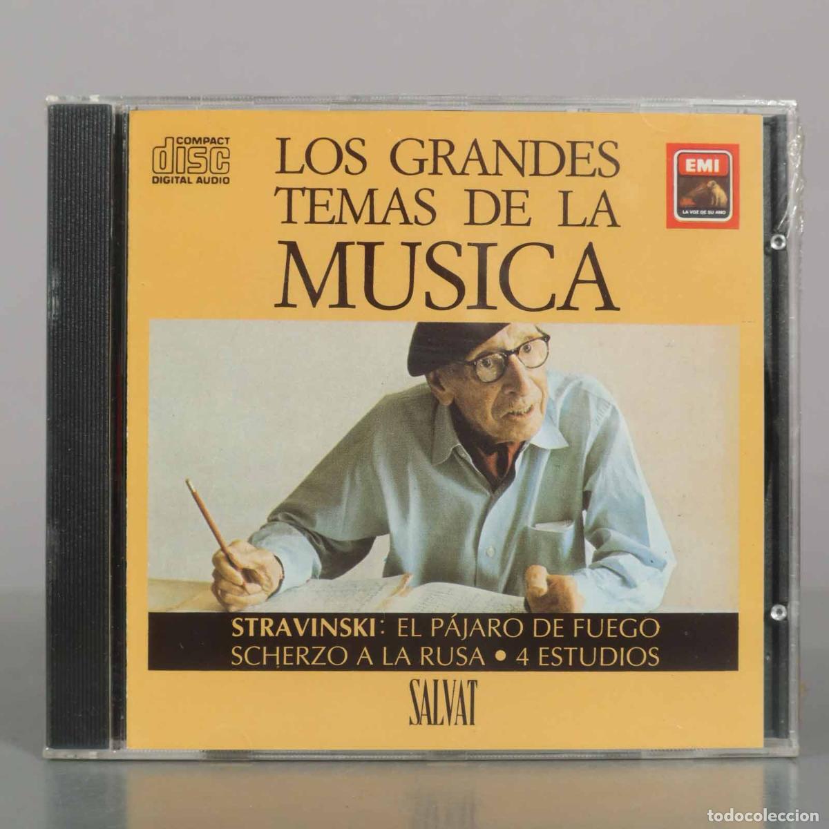 CDs de m&uacute;sica: CD. Los Grandes Temas de la Musica - Stravinski: El Pajaro de Fuego - Scherzo a la Rusa . PRECINTADO