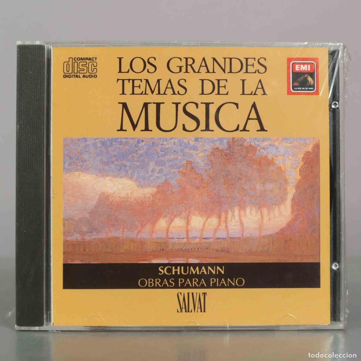 CDs de m&uacute;sica: CD. Los Grandes Temas De La Musica - Schumann - Obras Para Piano - EMI - Salvat . PRECINTADO