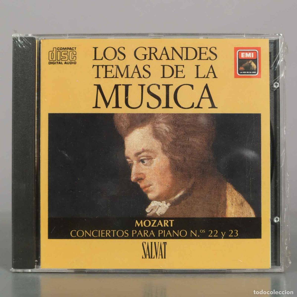CDs de m&uacute;sica: CD. Los Grandes Temas de la Musica - Mozart - Conciertos para Piano N.os 22 y 23 - EMI . PRECINTADO