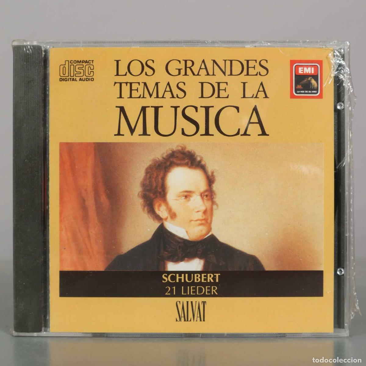 CDs de m&uacute;sica: CD. Los Grandes Temas De La Musica - Schubert - 21 Lieder - EMI - Salvat . PRECINTADO