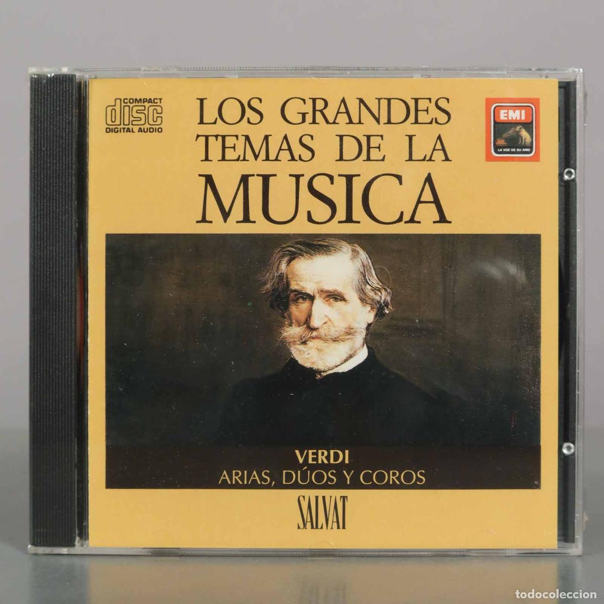 CDs de m&uacute;sica: CD. Los Grandes Temas de la Musica - Verdi - Arias, Duos y Coros - Salvat . PRECINTADO