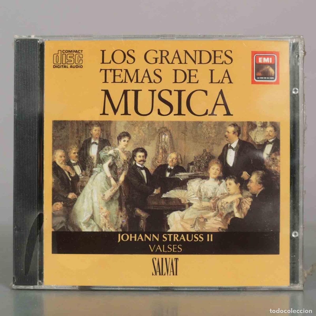 CDs de m&uacute;sica: CD. Los Grandes Temas De La Musica - Johann Strauss II - Valses - Salvat . PRECINTADO