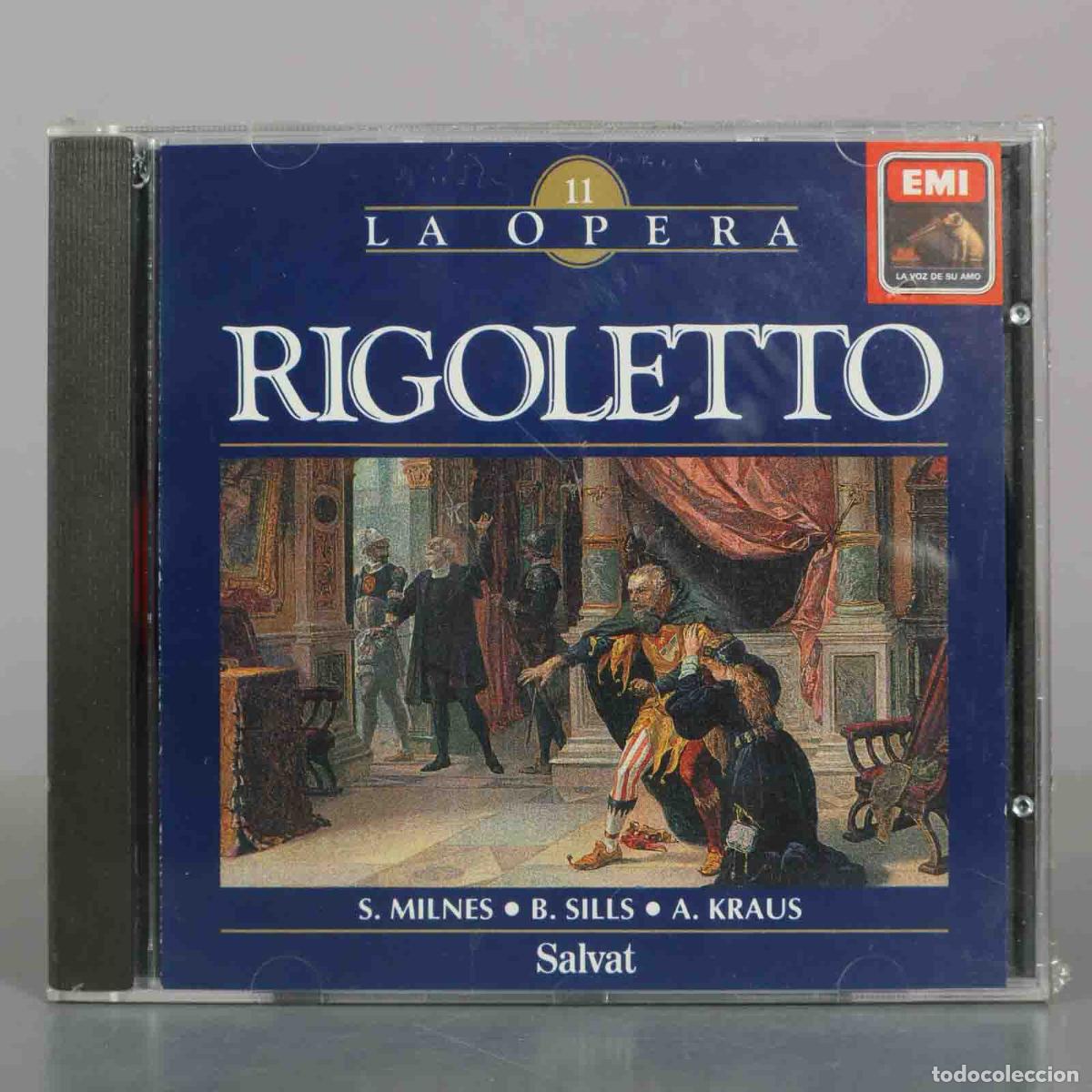 CDs de m&uacute;sica: CD. La Opera - Rigoletto - S. Milnes, B. Sills, A. Kraus - Salvat . PRECINTADO