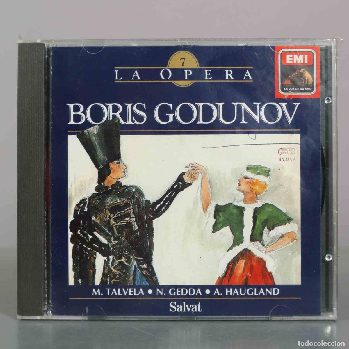 CDs de m&uacute;sica: CD. Boris Godunov - M. Talvela, N. Gedda, A. Haugland - Salvat . PRECINTADO