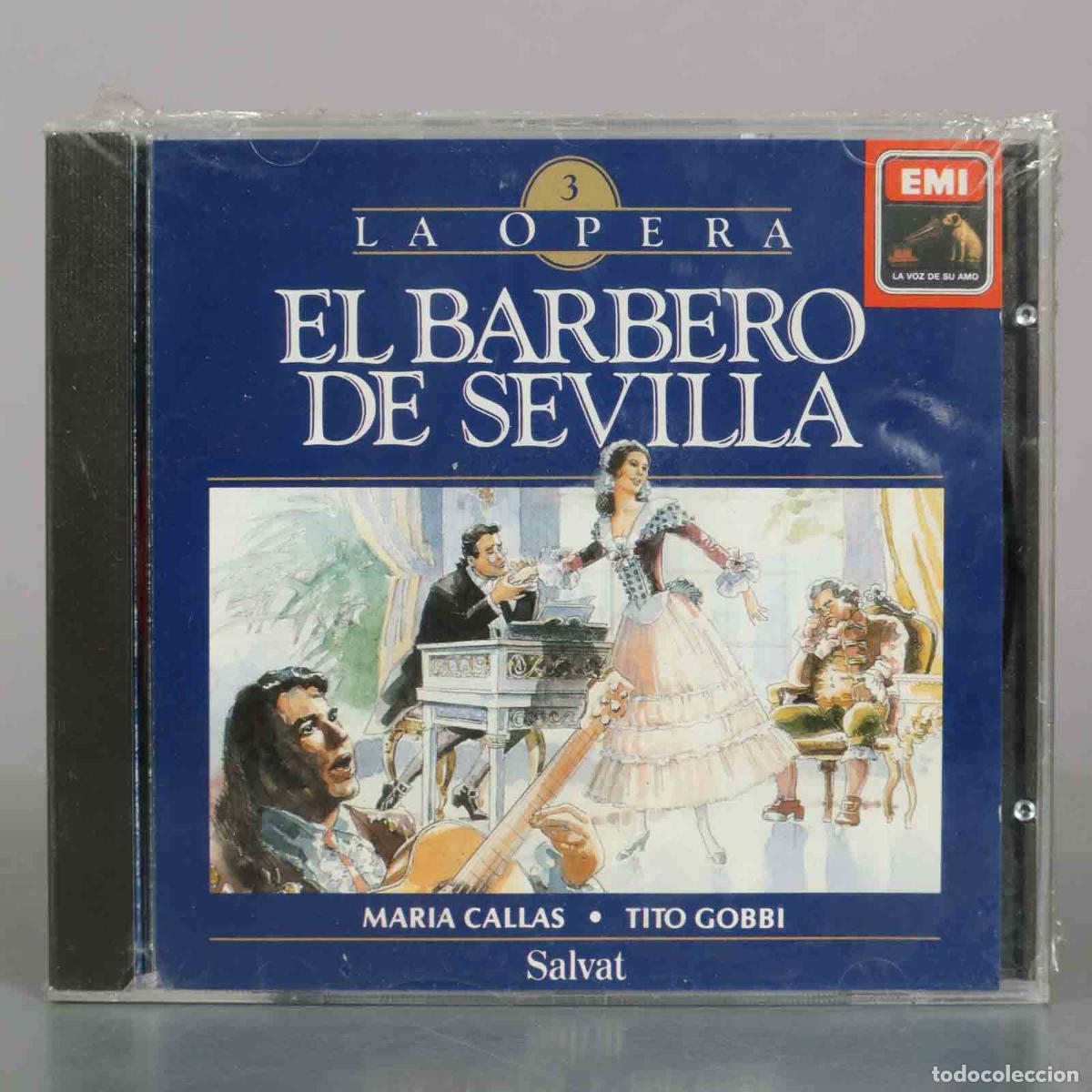 CDs de m&uacute;sica: CD. La Opera - El Barbero de Sevilla - Maria Callas, Tito Gobbi - Salvat . PRECINTADO