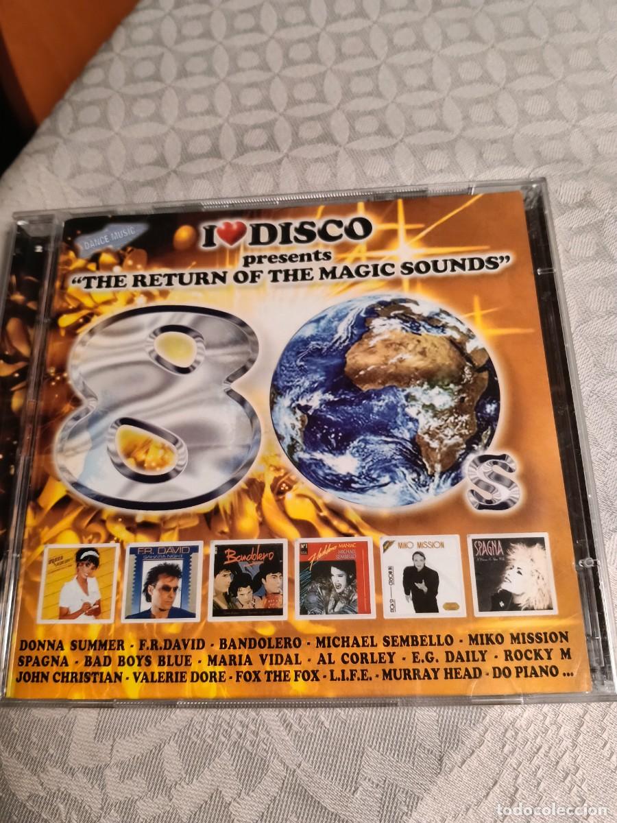 CDs de m&uacute;sica: RAR 2 CD'S. THE RETURN OF THE MAGIC SOUNDS. DO PIANO, ROCKY M. ITALO DISCO
