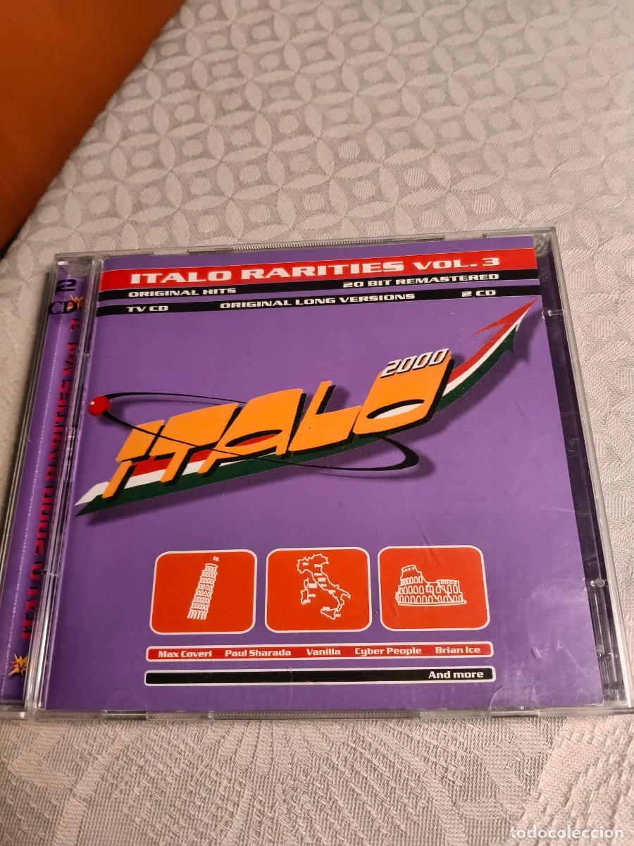 CDs de m&uacute;sica: RAR 2 CD'S. ITALO RARITIES. VOL. 3. ATRIUM, MAX COVERI, EUGENE. ITALO DISCO