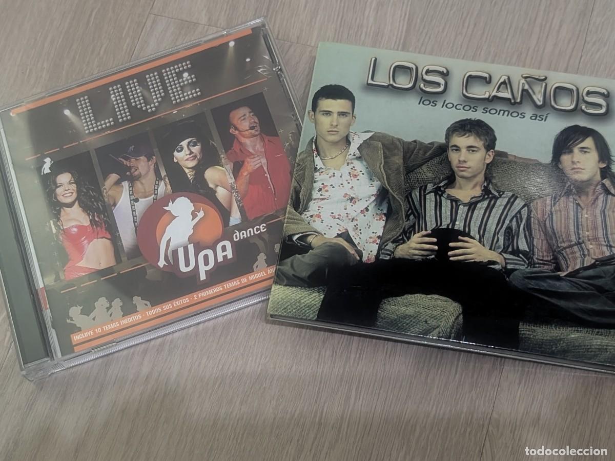 CDs de m&uacute;sica: LOTE DE 2 CD&acute;S DE GRUPOS ESPA&Ntilde;OLES DE LOS 2000 LOS CA&Ntilde;OS LOS LOCOS SOMOS ASI .Y .UPA DANCE - LIVE
