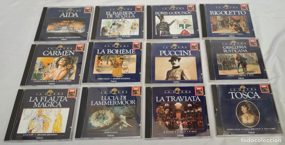 CDs de m&uacute;sica: COLECCION DE 12 CD LA OPERA SALVAT, CON ARCHIVADOR - Foto 2