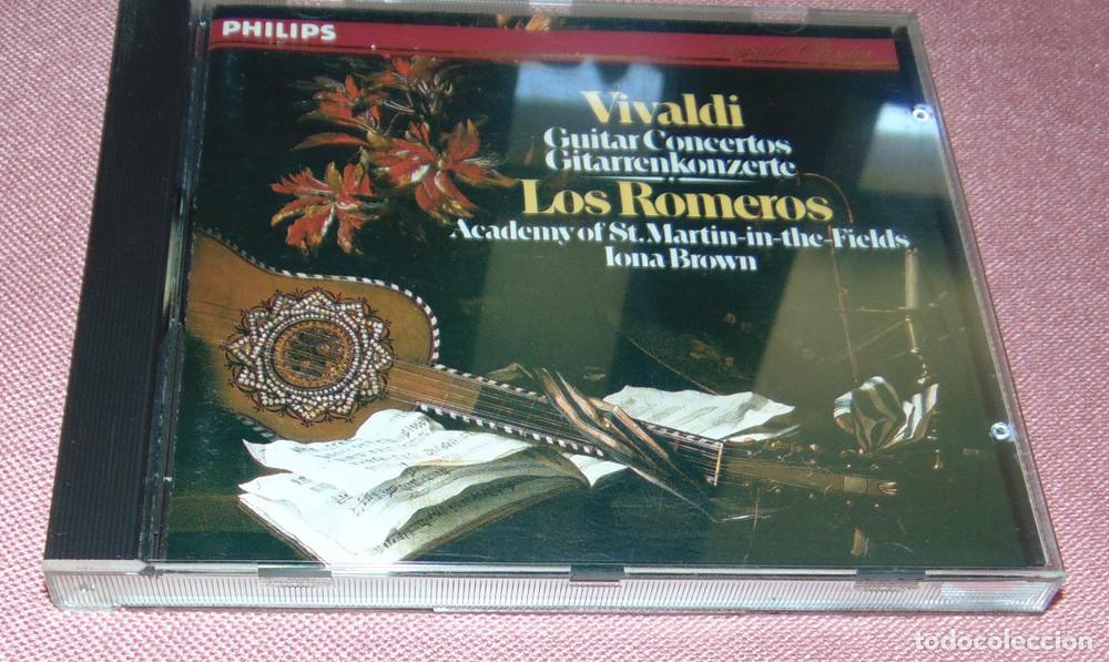 CDs de m&uacute;sica: VIVALDI - GUITAR CONCERTOS - LOS ROMEROS - ACADEMY OF ST. MARTIN IN THE FIELDS - CD ALBUM PHILIPS