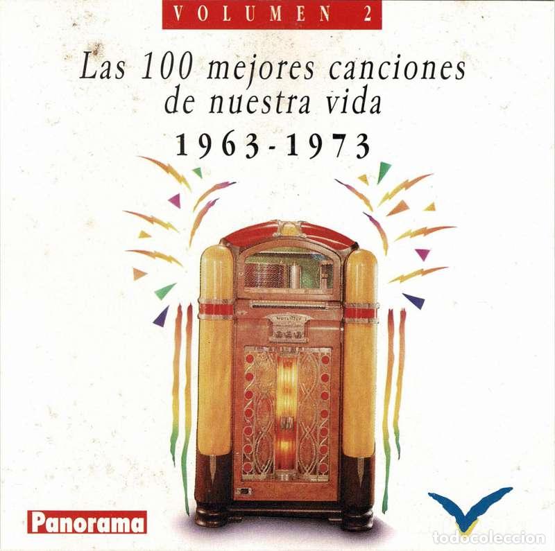CDs de m&uacute;sica: Las 100 mejores canciones de nuestra vida 1963-1973. Volumen 2. CD