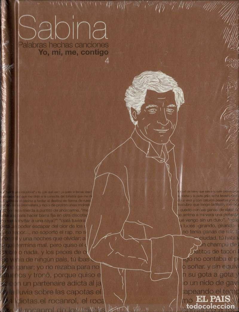 CDs de m&uacute;sica: Joaqu&iacute;n Sabina - Yo, mi, me, contigo. Libro + CD (precintado)