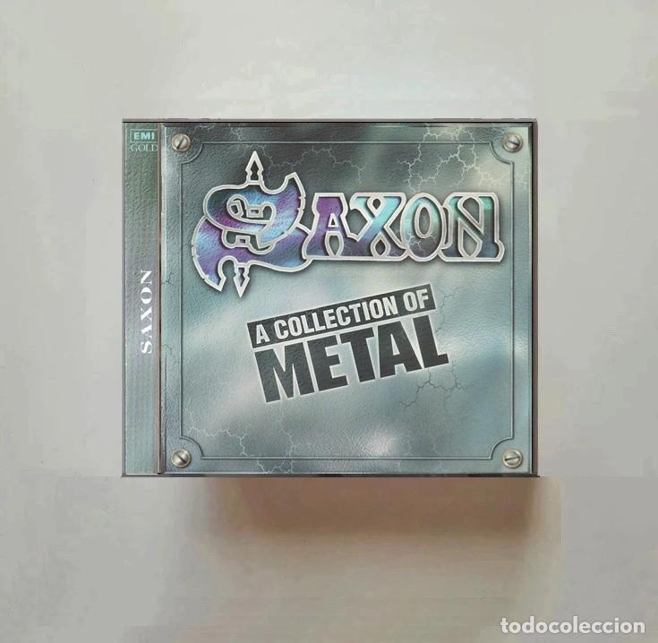 CDs de m&uacute;sica: SAXON. A COLLECTION OF METAL. CD.