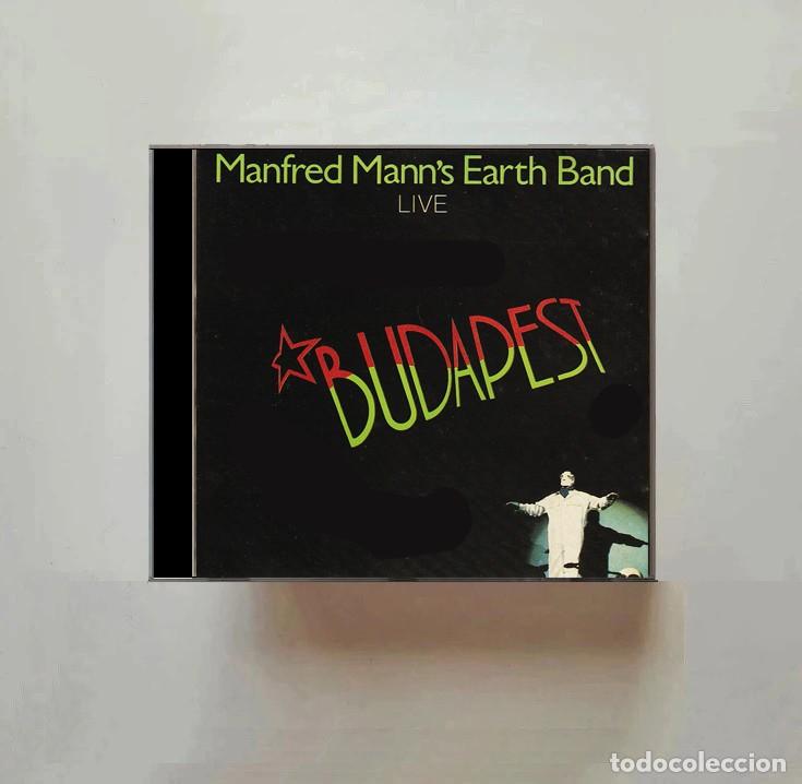 CDs de m&uacute;sica: MANFRED MANN. MANFRED MANN'S EARTH BAND. LIVE. BUDAPEST. CD.