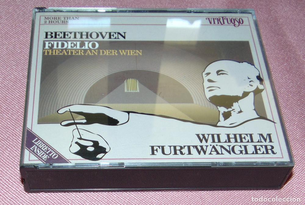 CDs de m&uacute;sica: BEETHOVEN - FIDELIO - WILHELM FURTWANGLER -CON LIBRETO - VIENA PHILHARMONIC ORCHESTRA - 2 CD HOLLAND