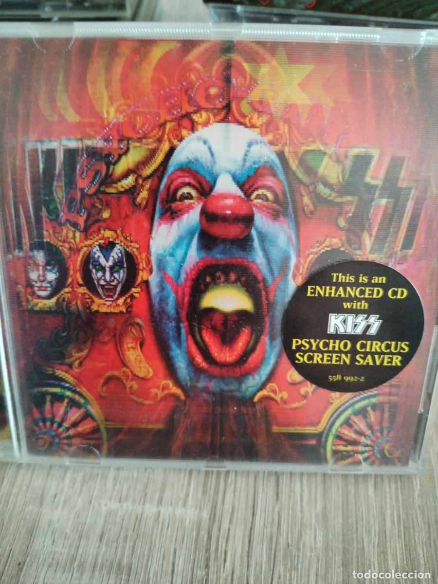 CDs de m&uacute;sica: Psycho circus- kiss- halogr&aacute;fico