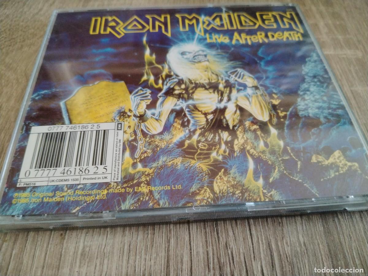 CDs de m&uacute;sica: Live after death -iron maiden - Foto 3