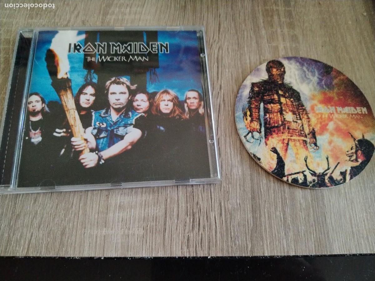 CDs de m&uacute;sica: Iron maiden- the wicker man