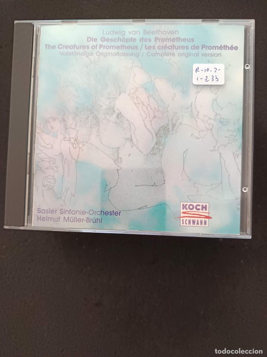 CDs de m&uacute;sica: BEETHOVEN: DIE GESCH&Ouml;PFE DES PROMETHEUS (LAS CRIATURAS DE PROMETEO). VERSI&Oacute;N ORIGINAL COMPLETA.