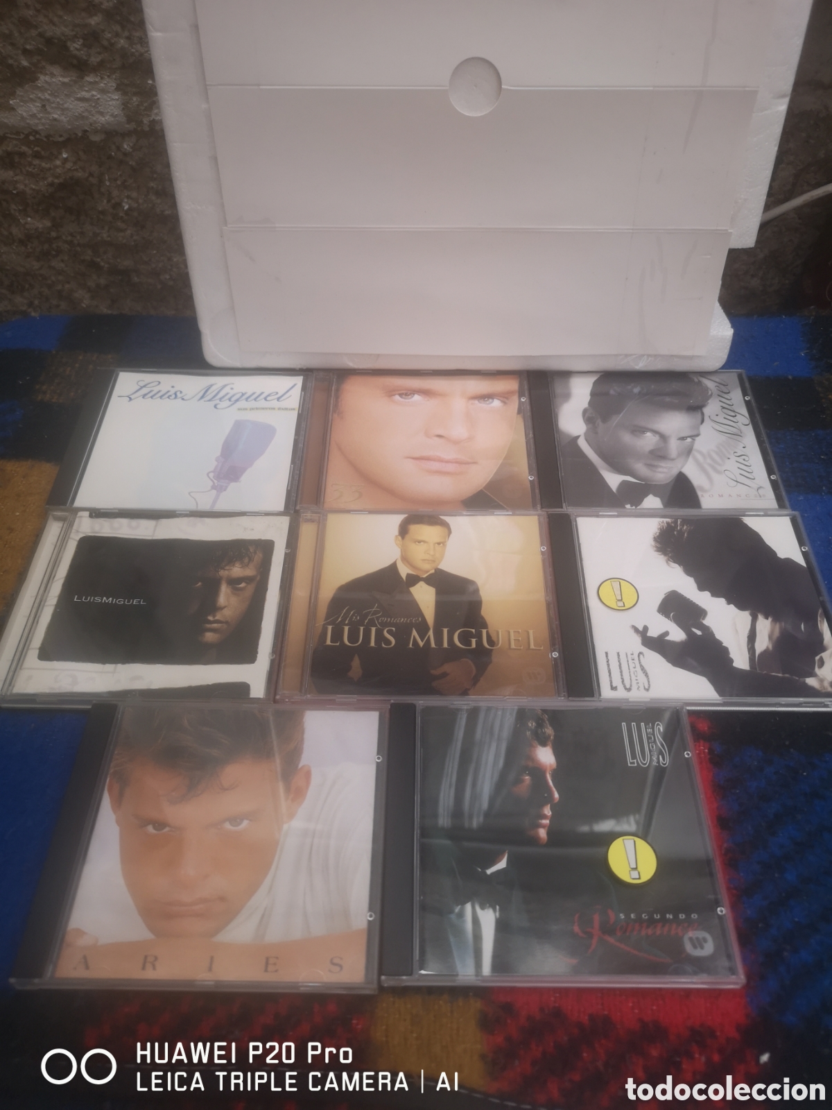 CDs de m&uacute;sica: LUIS MIGUEL - 8 CD&acute;S / TODOS LOS ROMANCES +++