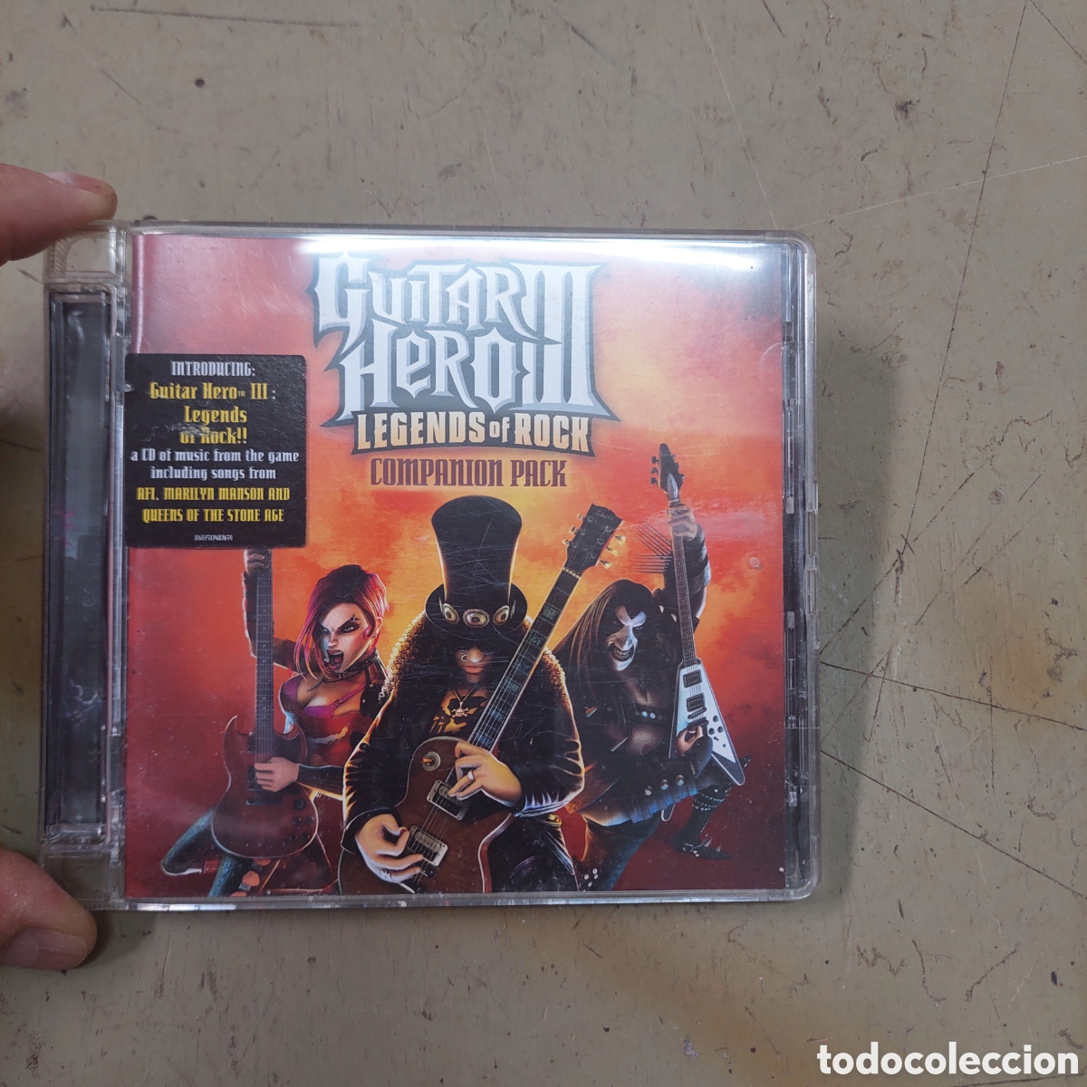 CDs de m&uacute;sica: CD Guitar Hero III.Legends .