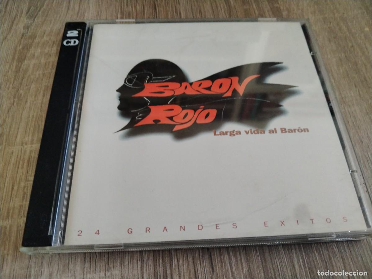 CDs de m&uacute;sica: Bar&oacute;n Rojo -larga vida al bar&oacute;n-24 grandes &eacute;xitos- doble CD