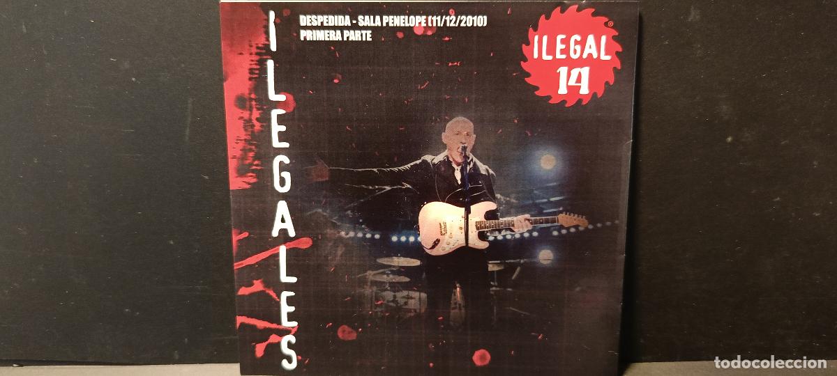 CDs de m&uacute;sica: COLECCION ILEGALES VOL 14 DESPEDIDA SALA PENELOPE PRIMERA PARTE CD R 11-12-10 NO OFICIAL PEPETO