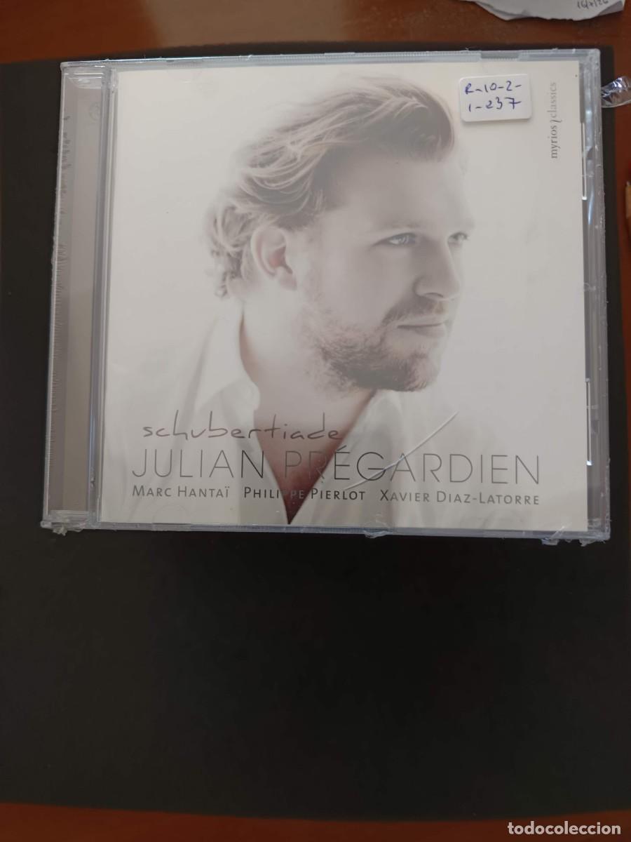 CDs de m&uacute;sica: SCHUBERTIADE. JULIAN PR&Eacute;GARDIEN (TENOR & RECITACION). MARC HANTA&Iuml; (TRANSVERSE FLUTE)