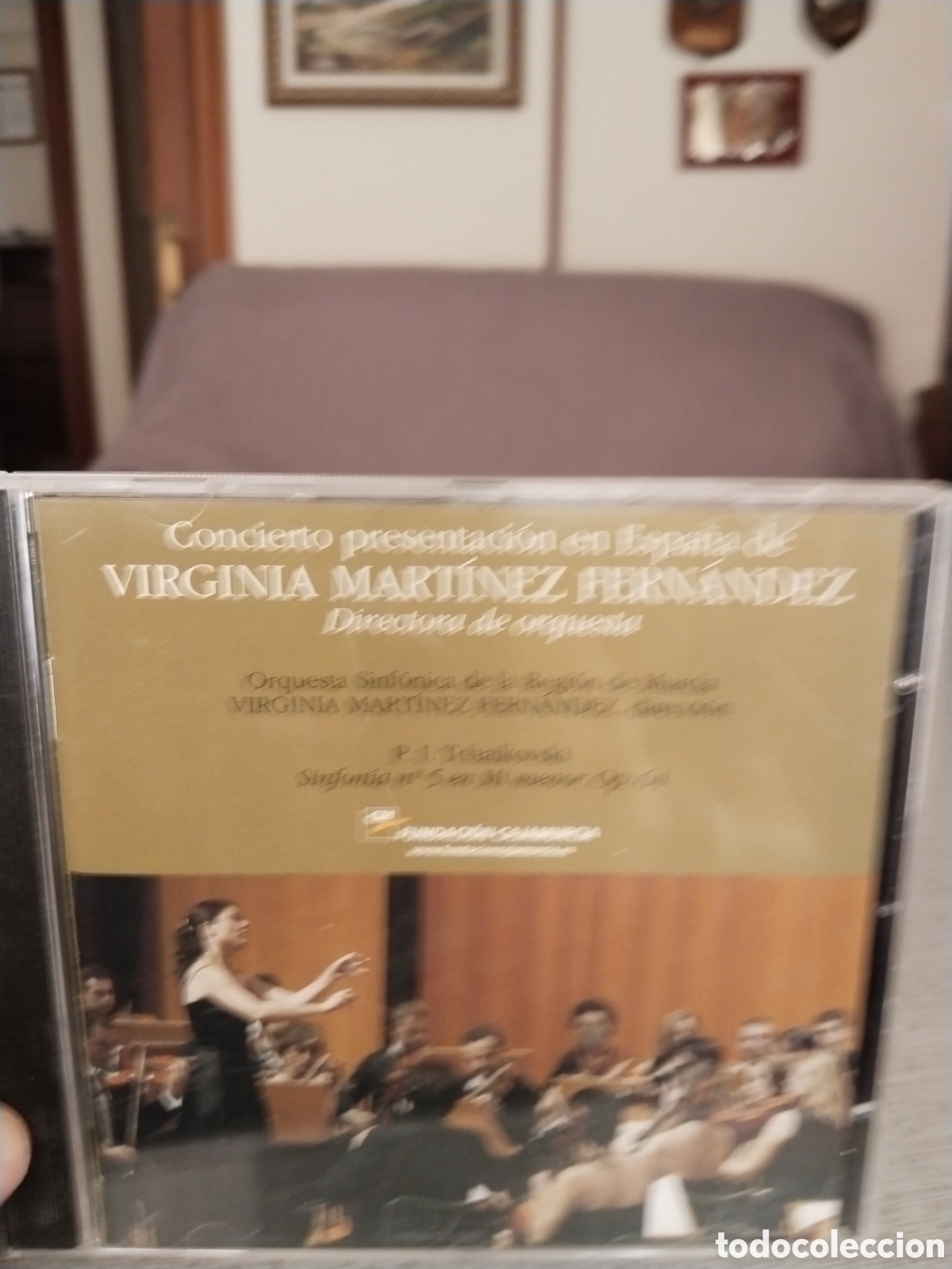 CDs de m&uacute;sica: Concierto presentaci&oacute;n en Espa&ntilde;a de Virginia Mart&iacute;nez Fern&aacute;ndez porqueta sinf&oacute;nica de la regi&oacute;n de M