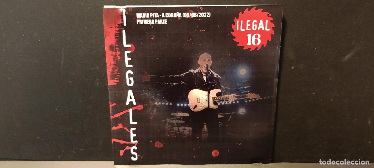 CDs de m&uacute;sica: COLECCION ILEGALES VOL 16 MARIA PITA A CORU&Ntilde;A PRIMERA PARTE 5-8-22 DIRECTO CDR NO OFICIAL PEPETO