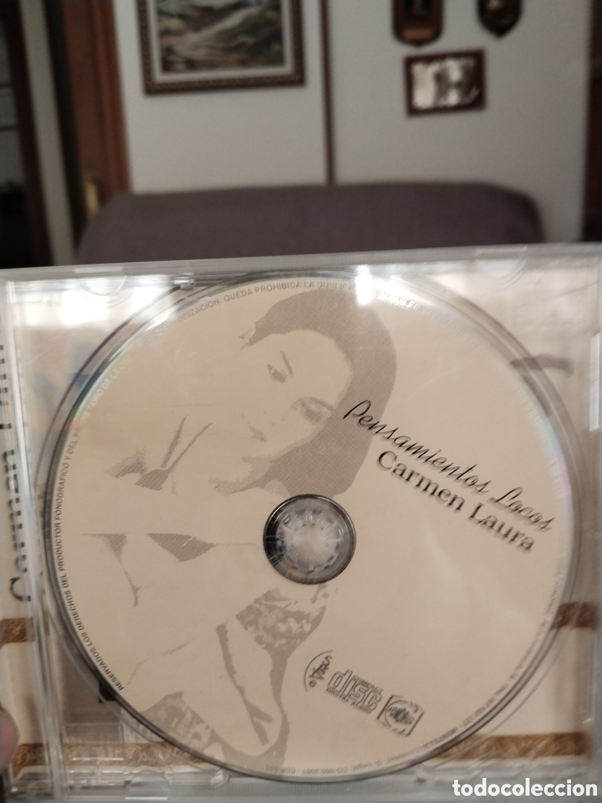 CDs de m&uacute;sica: Carmen Laura pensamientos locos