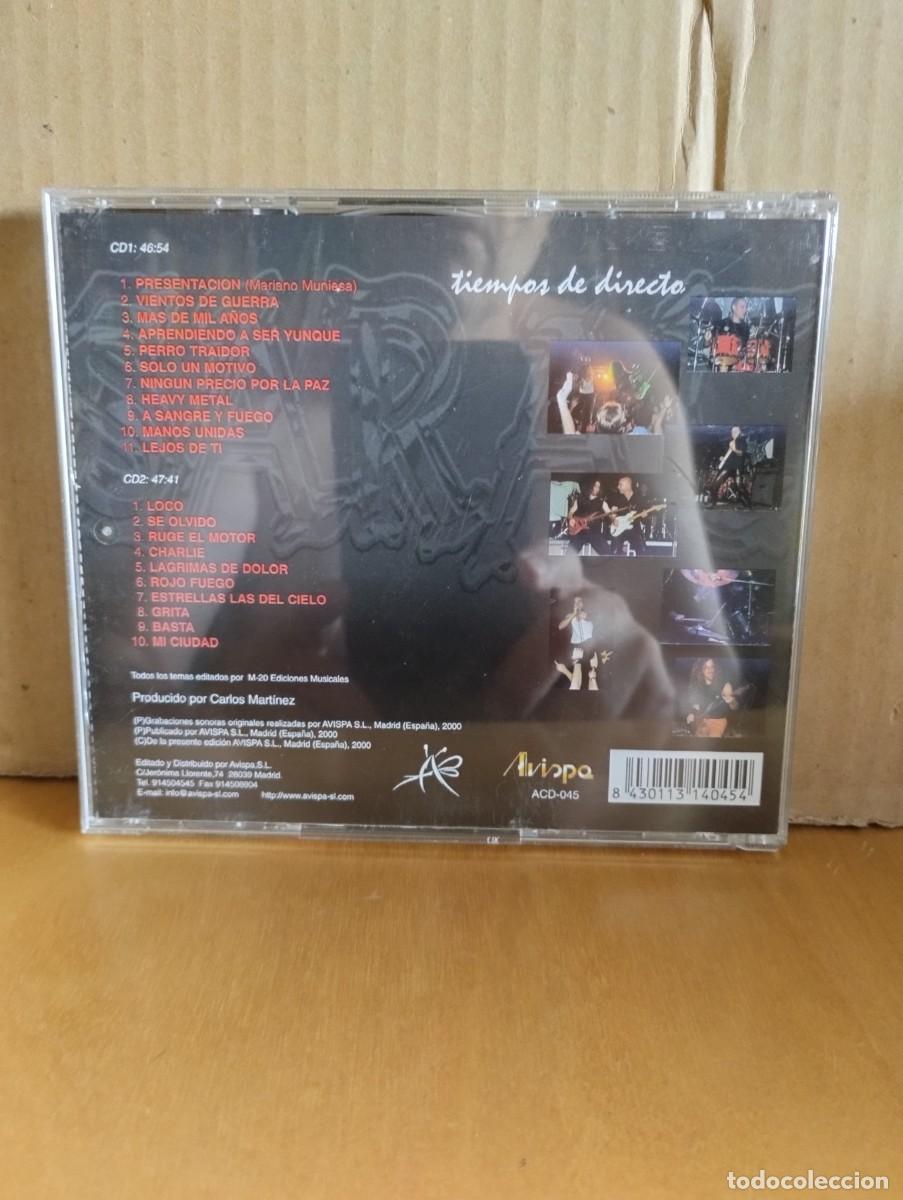 CDs de m&uacute;sica: SARATOGA ------ TIEMPOS DE DIRECTO - Foto 2