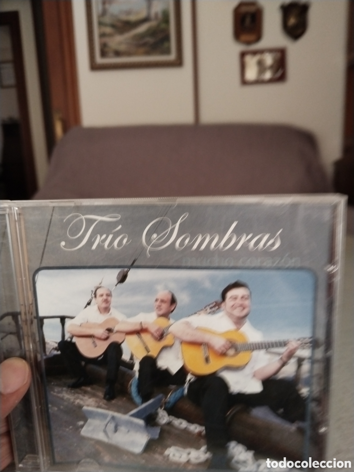 CDs de m&uacute;sica: Tr&iacute;o sombras mucho coraz&oacute;n