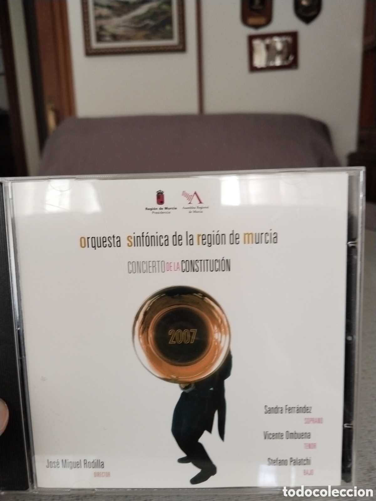 CDs de m&uacute;sica: La orquesta sinf&oacute;nica de la regi&oacute;n de Murcia concierto de la Constituci&oacute;n
