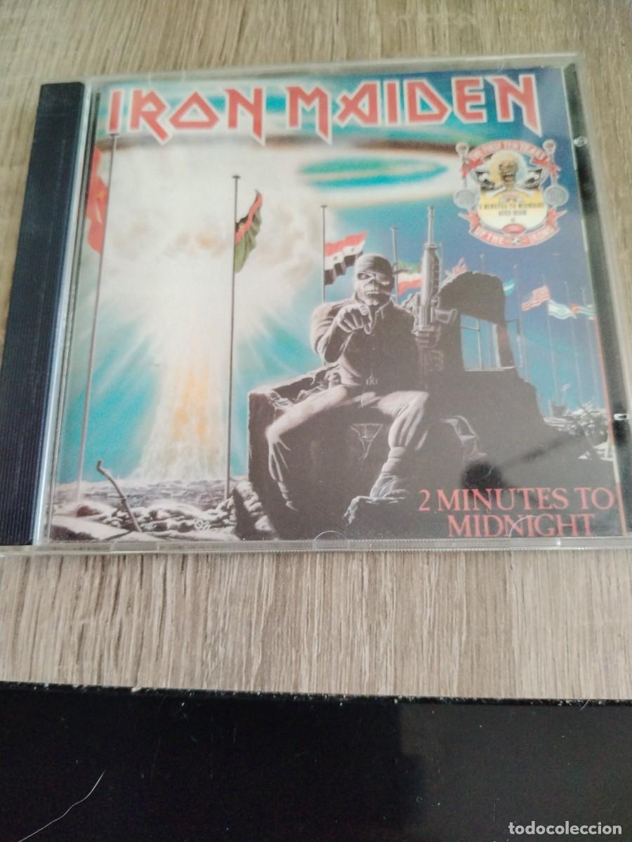 CDs de m&uacute;sica: Iron maiden- 2 minutes to midnight