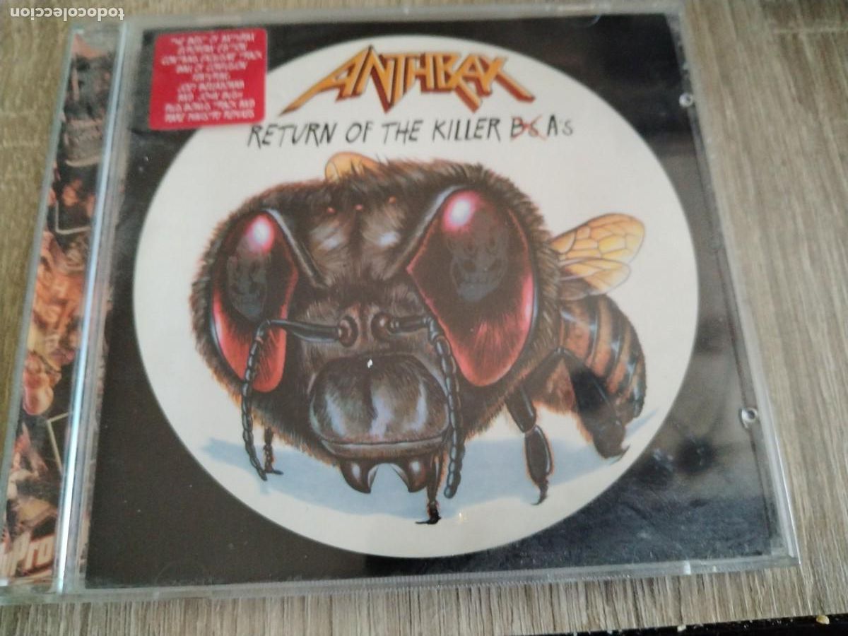 CDs de m&uacute;sica: &Aacute;ntrax- return of the killer