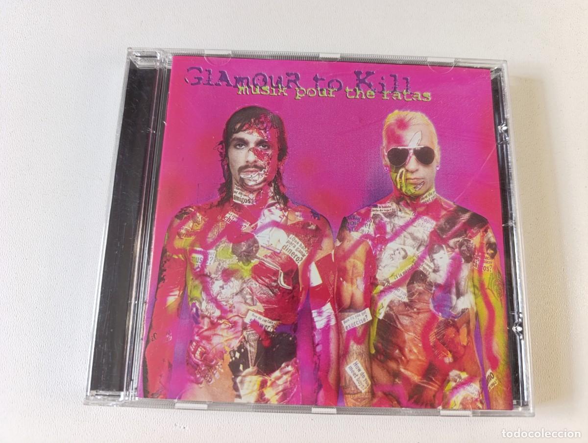 CDs de m&uacute;sica: GLAMOUR TO KILL ''Musik Pour The Ratas' CD &Aacute;lbum 2004 Juan Tormento Luis Migu&eacute;lez Clone Fashion