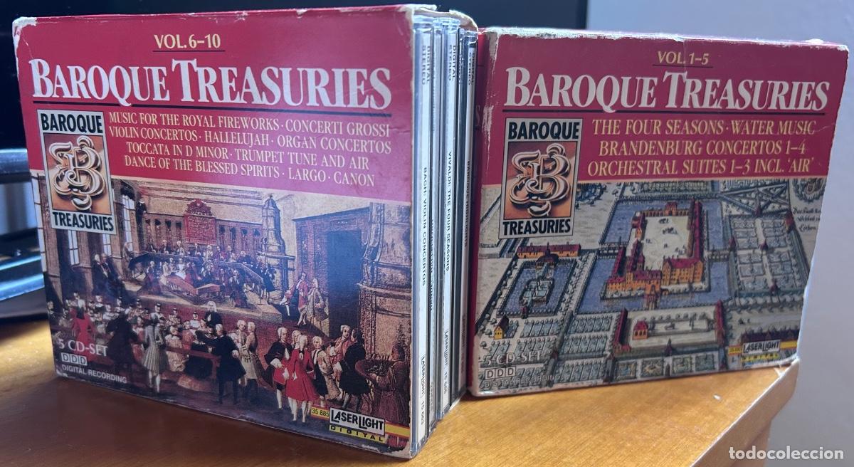 CDs de m&uacute;sica: Colecci&oacute;n CDs tesoros m&uacute;sica barroca