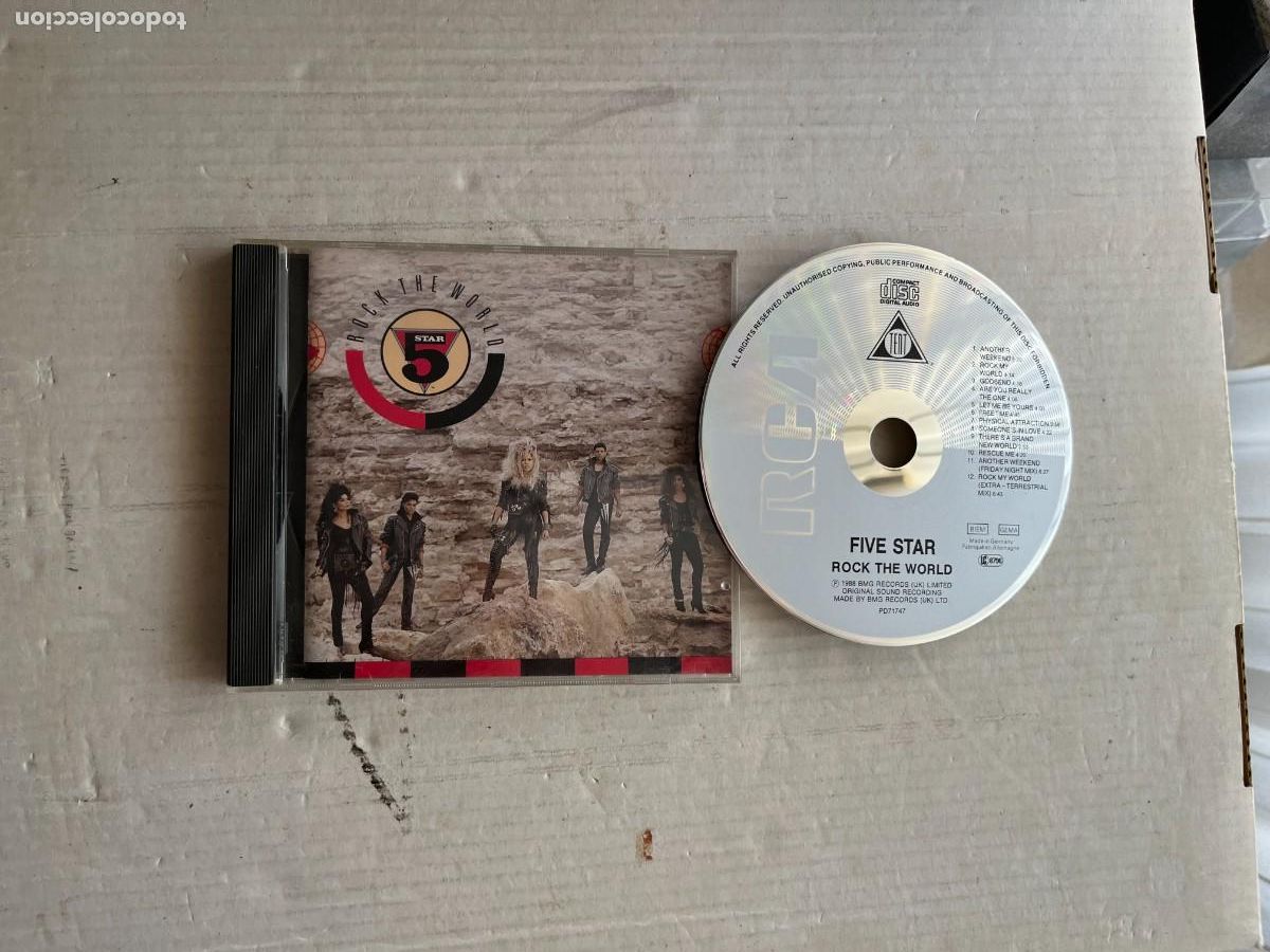 CDs de m&uacute;sica: FIVE STAR ROCK THE WORLD CD MUSICA KREATEN