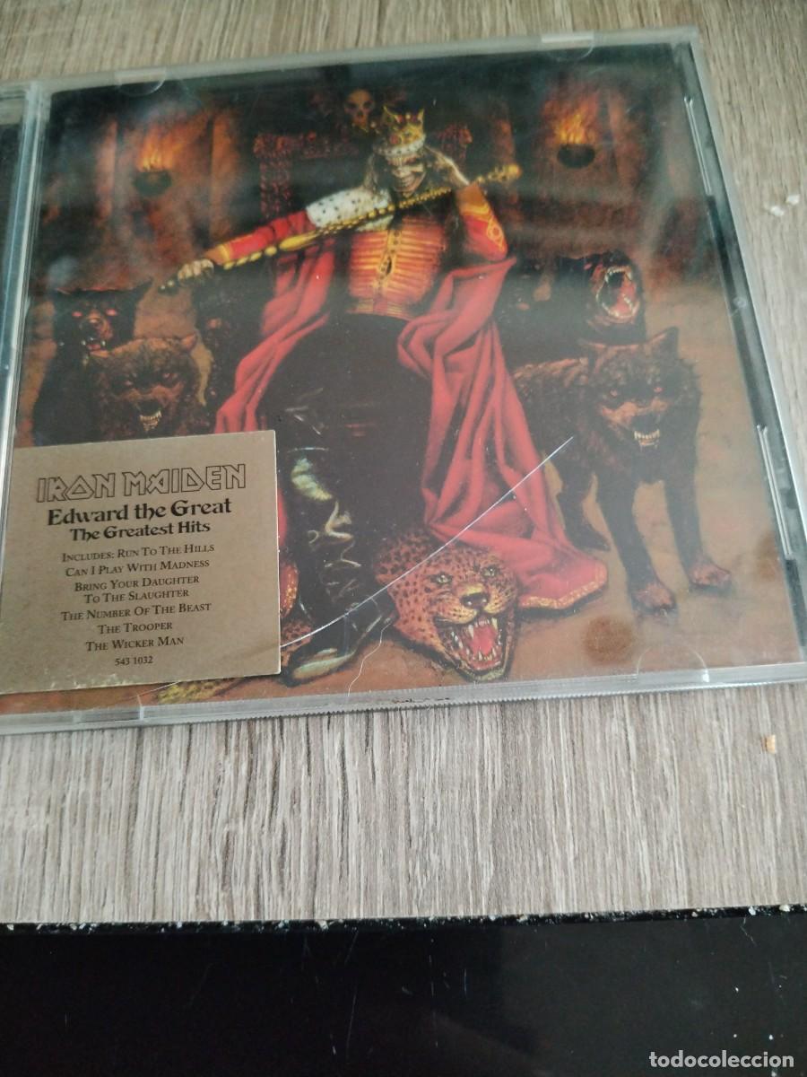 CDs de m&uacute;sica: Iron maiden Edward the great- the greatest hits