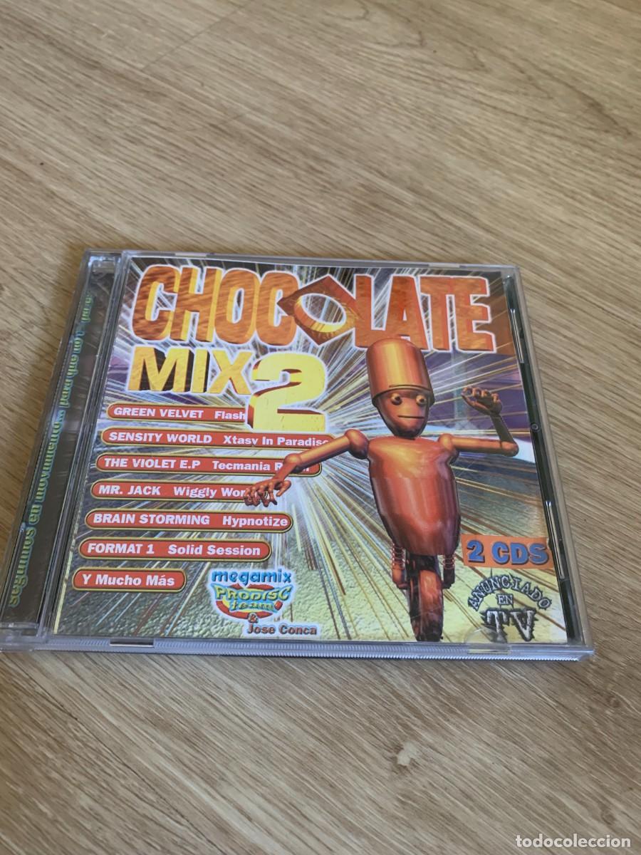 CDs de m&uacute;sica: DOBLE CD. CHOCOLATE MIX 2. BUENA CONSERVACION