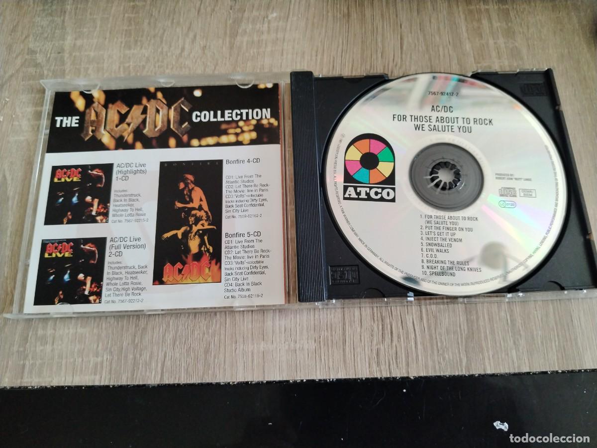 CDs de m&uacute;sica: ac/dc - for those about to rock - Foto 3