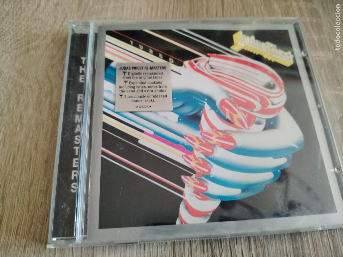 CDs de m&uacute;sica: Judas priest -turbo - remasterizada
