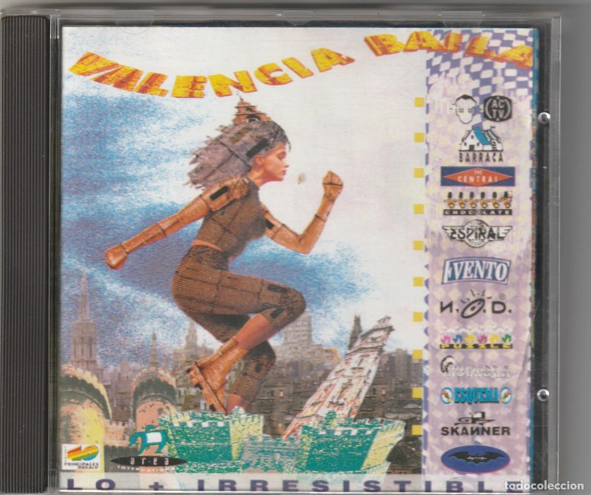CDs de m&uacute;sica: VALENCIA BAILA (CD AREA INTERNATIONAL 1994) SPOOK &middot; BARRACA &middot; PUZZLE &middot; ESPIRAL &middot; ACTV