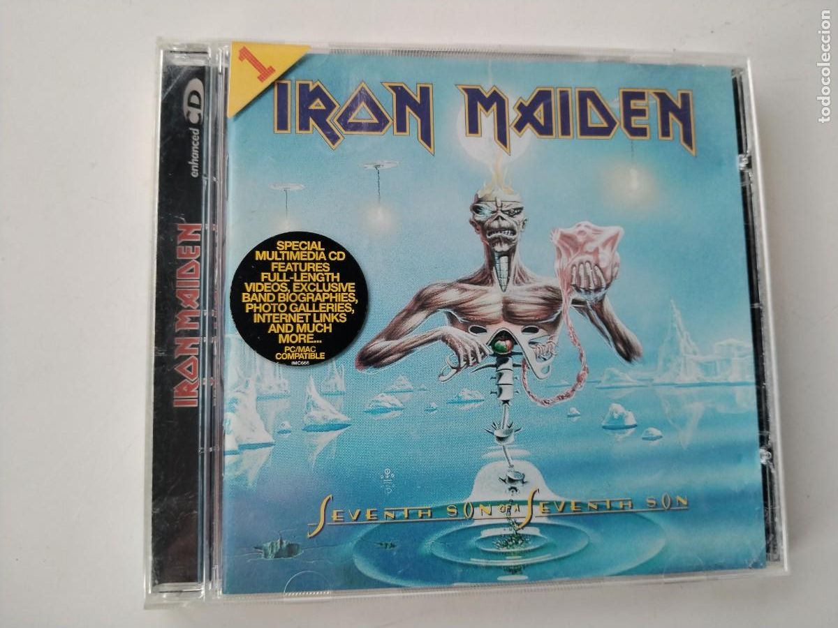CDs de m&uacute;sica: IRON MAIDEN - SEVENTH SON OF A SEVENTH SON